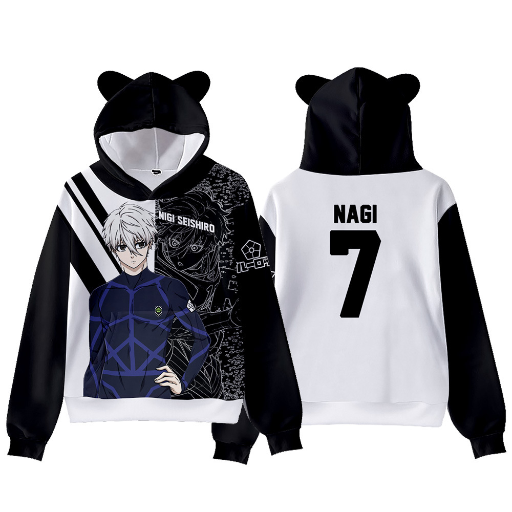 Anime Cosplay Shop - Felpa con cappuccio unisex alla moda