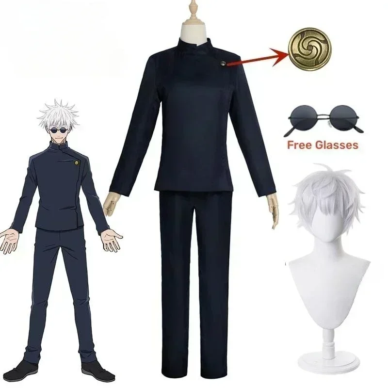 Jujutsu Kaisen Uniform - Anime Gojo Satoru Uniforme Cosplay Jujutsu