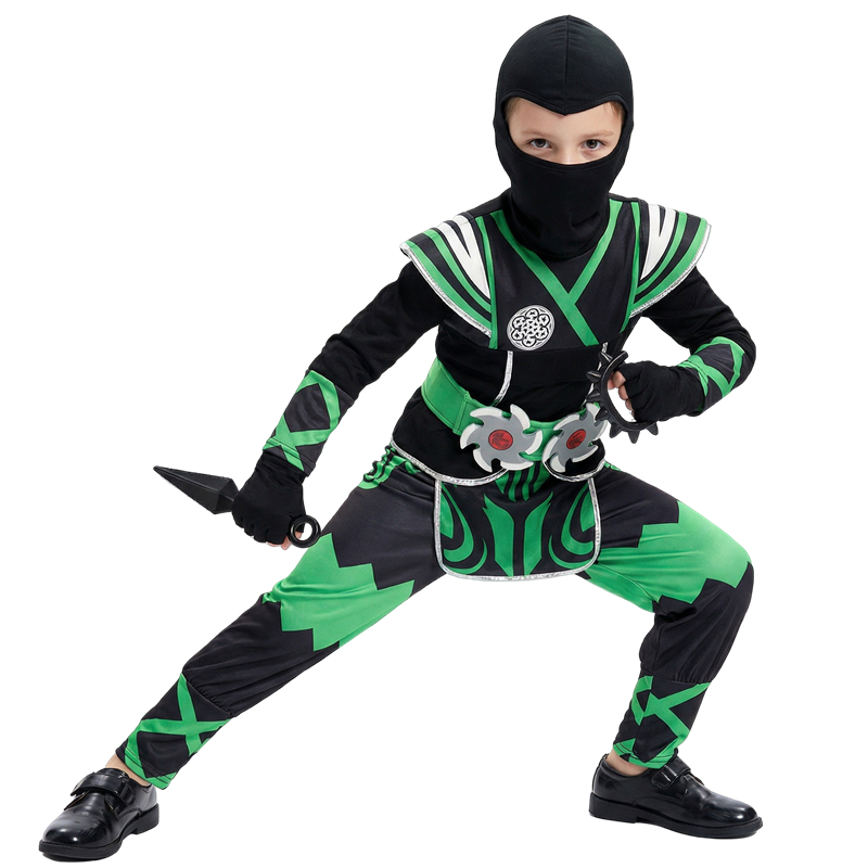 Cosplay Anime Boy - Set di costumi da ninja giapponese