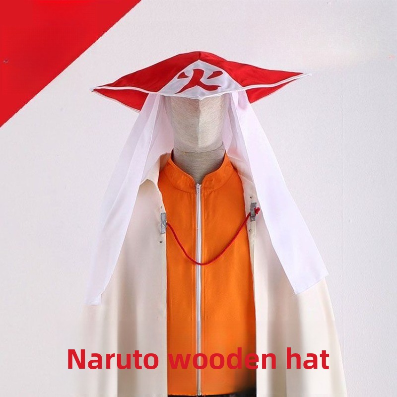 Anime Cosplay Ai - Cappello da Hokage di Naruto, accessorio
