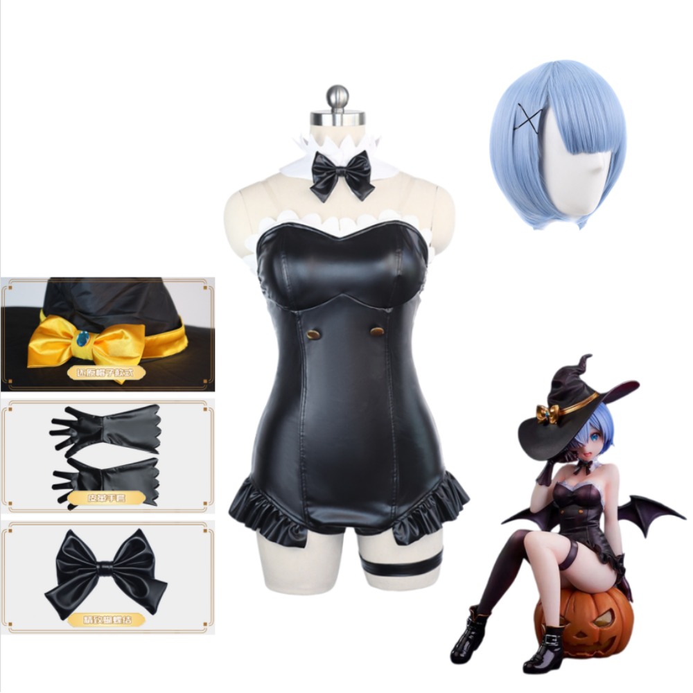 Anime Cosplay Re Zero - Costume da Cosplay di Rem Nightmare
