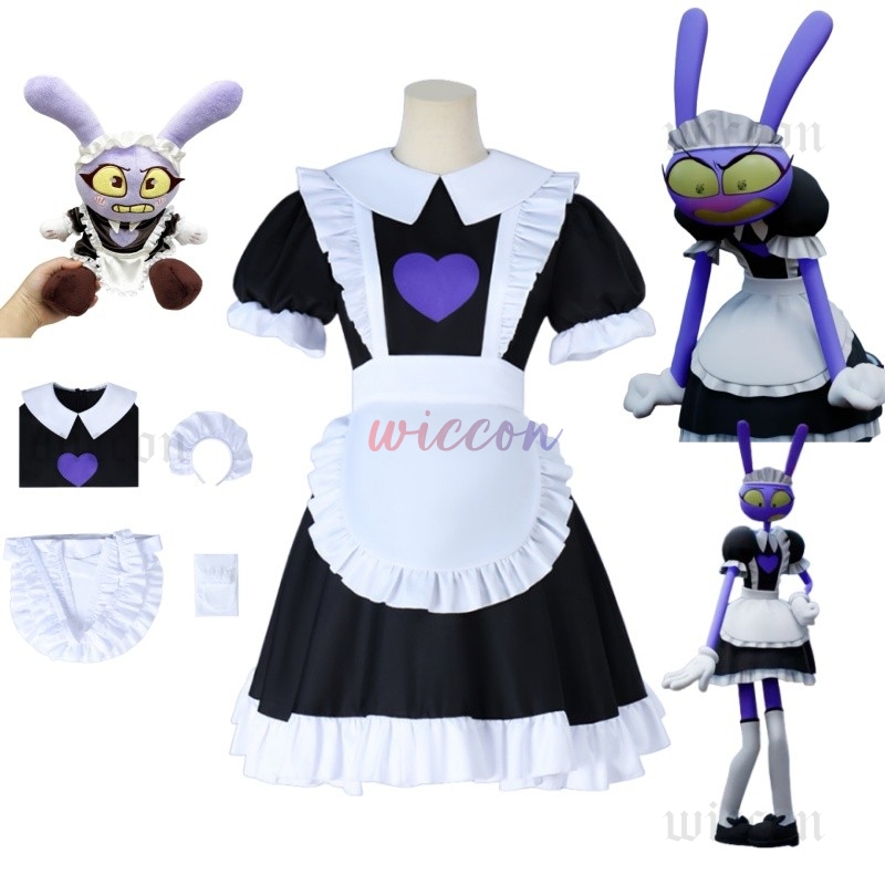 Cosplay Anime Boy - L'incredibile circo digitale Jax Maid Cosplay