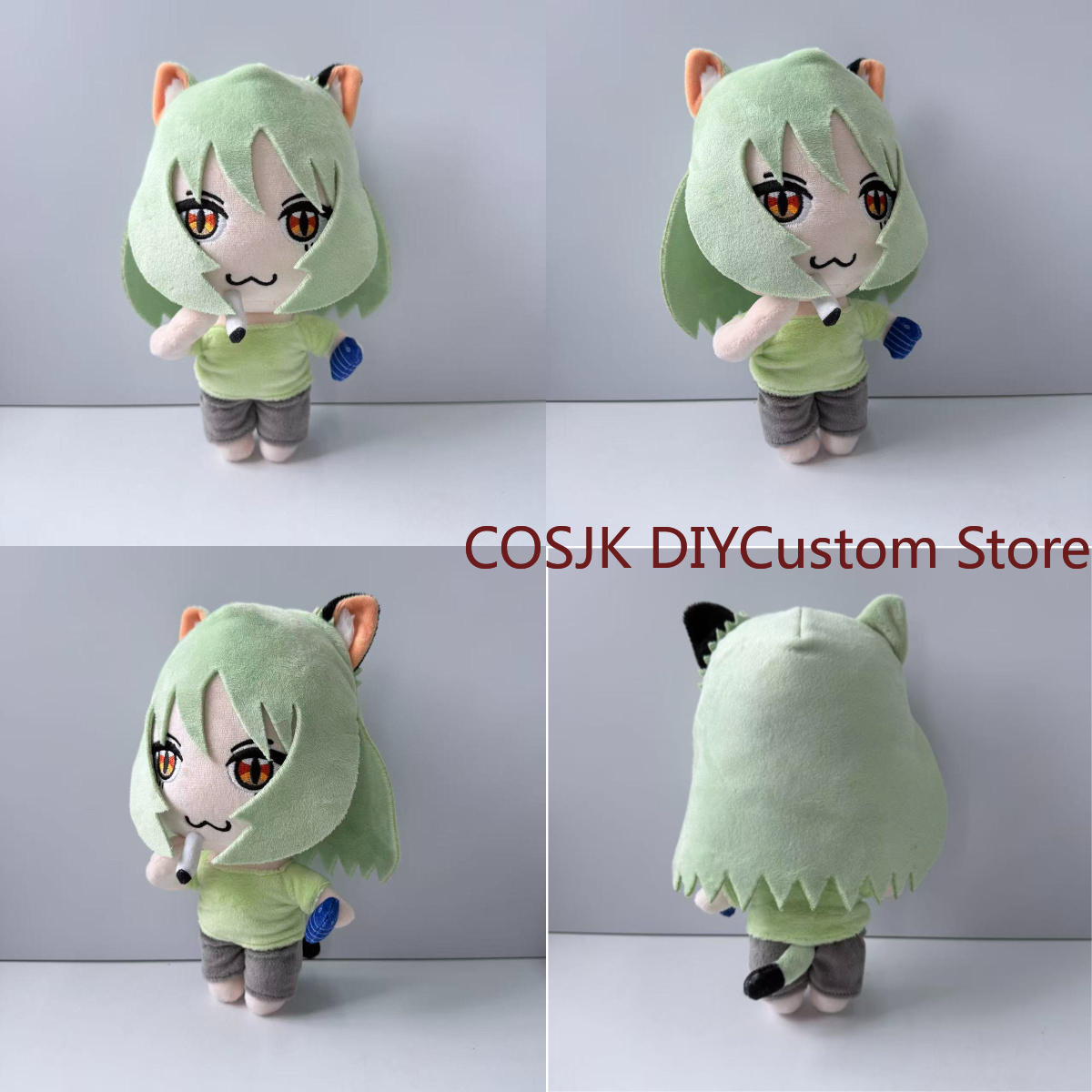 Anime Cosplay Cat - Bambola di peluche in cotone a