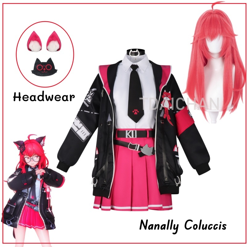 Anime Cosplay Cat - Costume Cosplay Completo Neverness To Everness