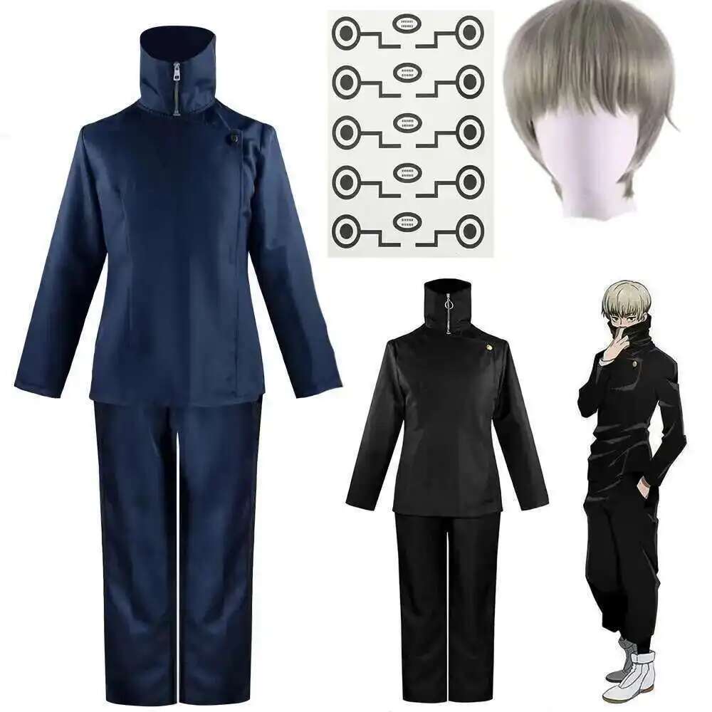 Anime Cosplay Jujutsu - Nuova Maglietta Scolastica Anime Kaisen, Pantaloni