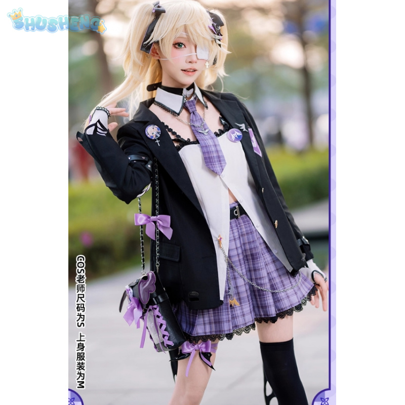 Anime Cosplay Shop - Fischl Costume Cosplay Gioco Genshin Impact