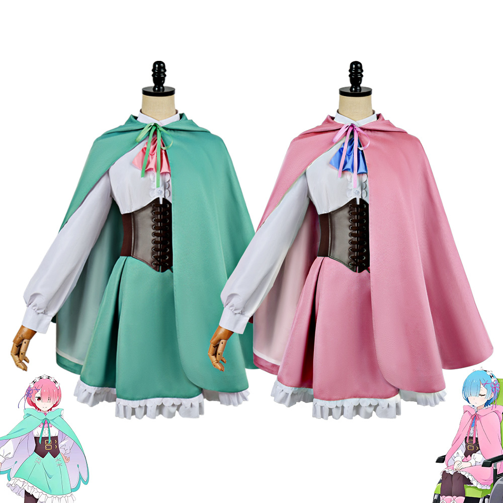 Anime Cosplay Rem - Costume Cosplay Anime Re:Zero Rem Ram