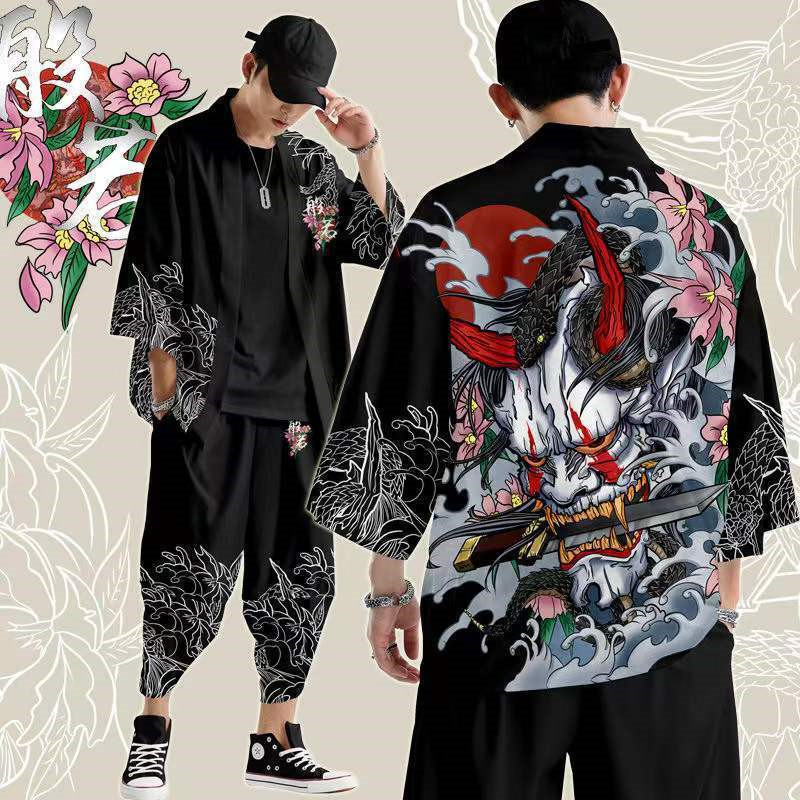 Di grandi Dimensioni 5XL 6XL K - Demon Slayer Haori recensione e prezzo