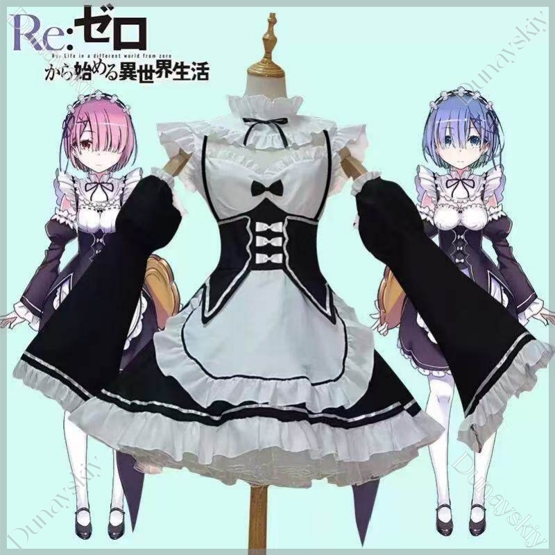 RE0 Rem Ram BJD Vestito da cam - Anime Cosplay Rem recensione e prezzo