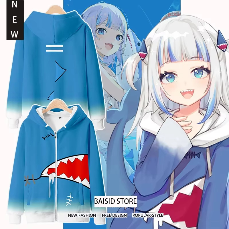 anime Gawr Gura cosplay 3D Sta - Anime Cosplay Shop recensione e prezzo