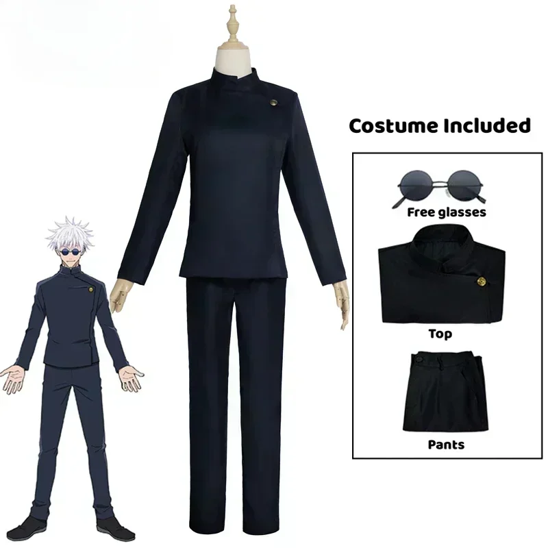 Costume Cosplay Anime Gojo Sat - Jujutsu Kaisen Uniform recensione e prezzo