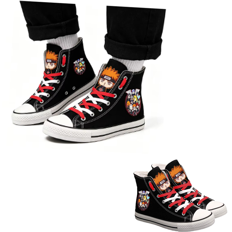 Scarpe in tela alte Naruto Uzu - Anime Cosplay Couples Ideas recensione e prezzo