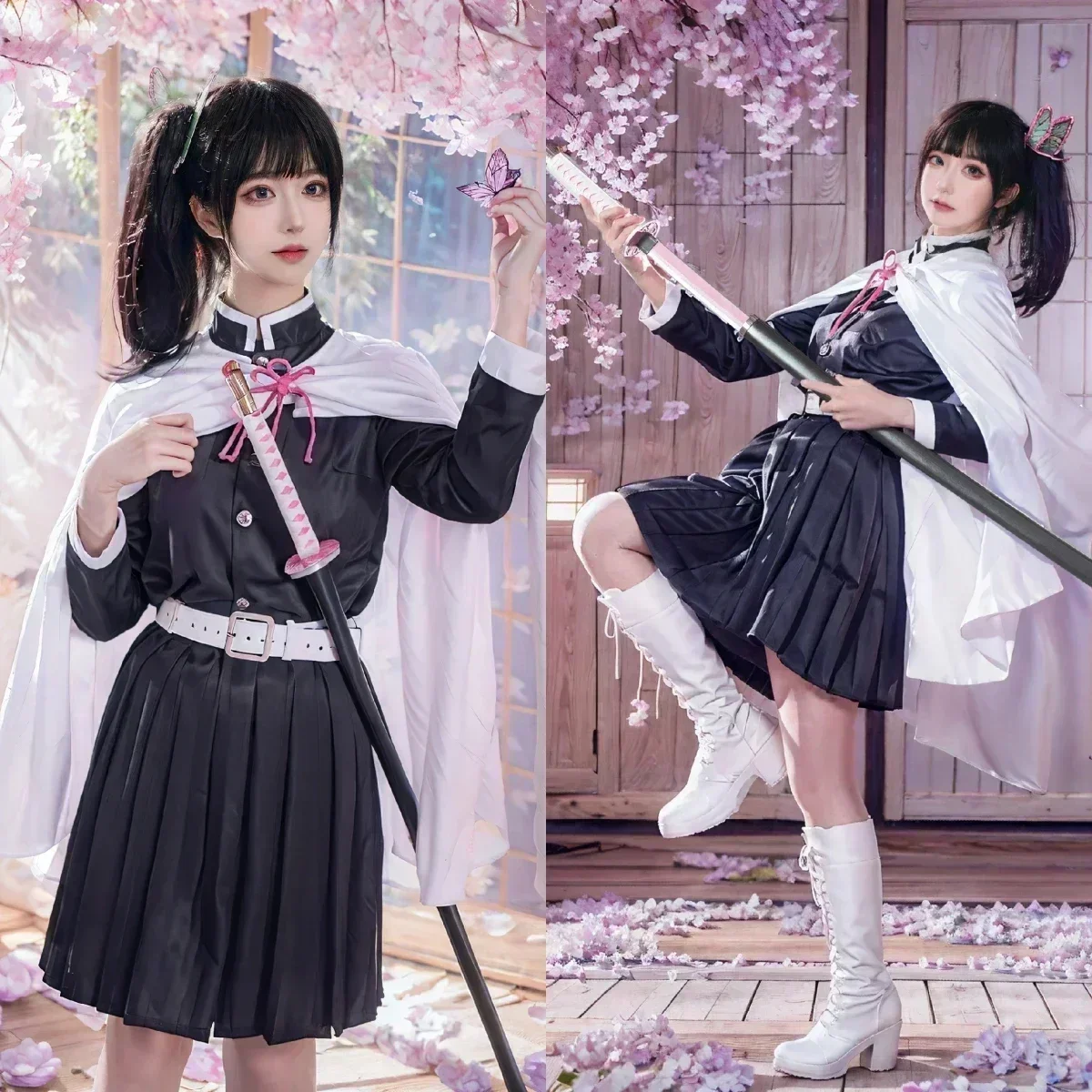 Costume Cosplay di Tsuyuri Kan - Demon Slayer Haori recensione e prezzo