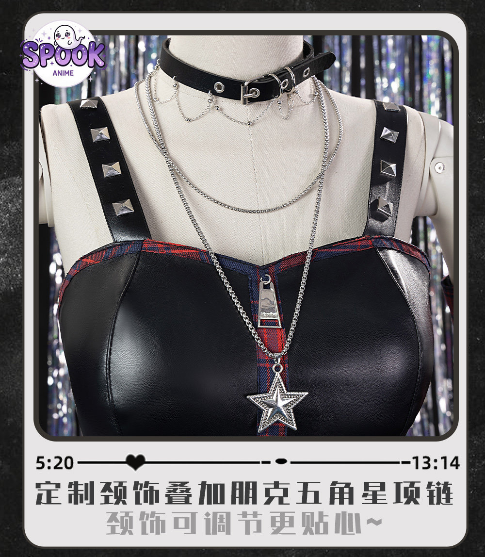 Gonna a quadri Harajuku, costu - Anime Cosplay Shop recensione e prezzo